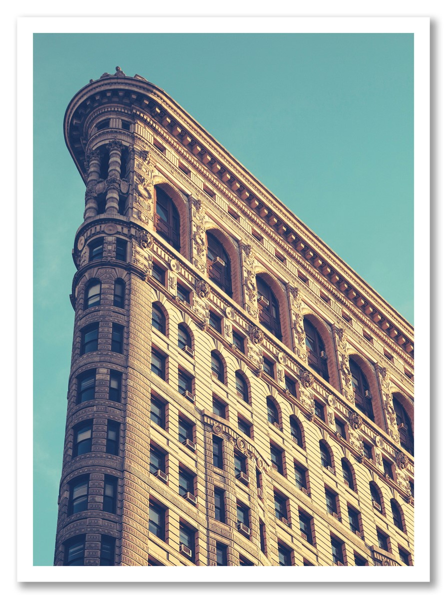 Architecture - Flatiron Building Bleu
