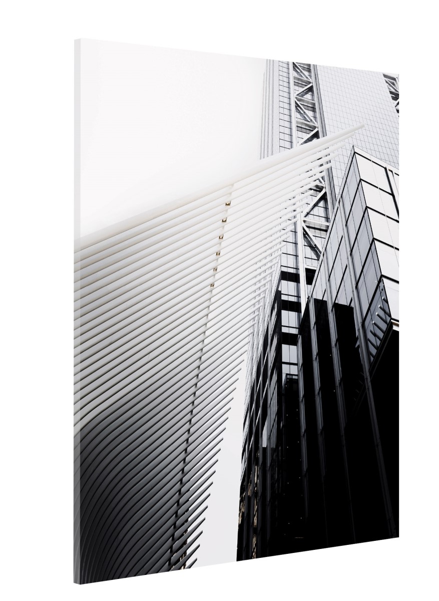 Architecture - Gratte ciel en noir et blanc