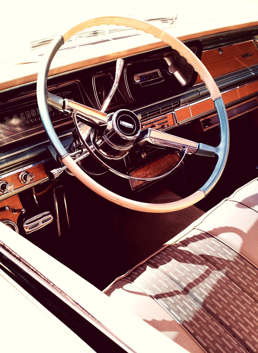 Voiture - Volant Vintage