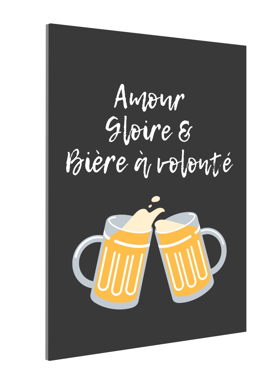 Ecriture - Amour, Gloire et Bière à volonté