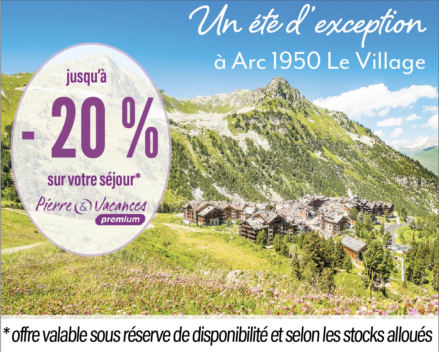 promo Arc 1950 été promo Arc 1950 été