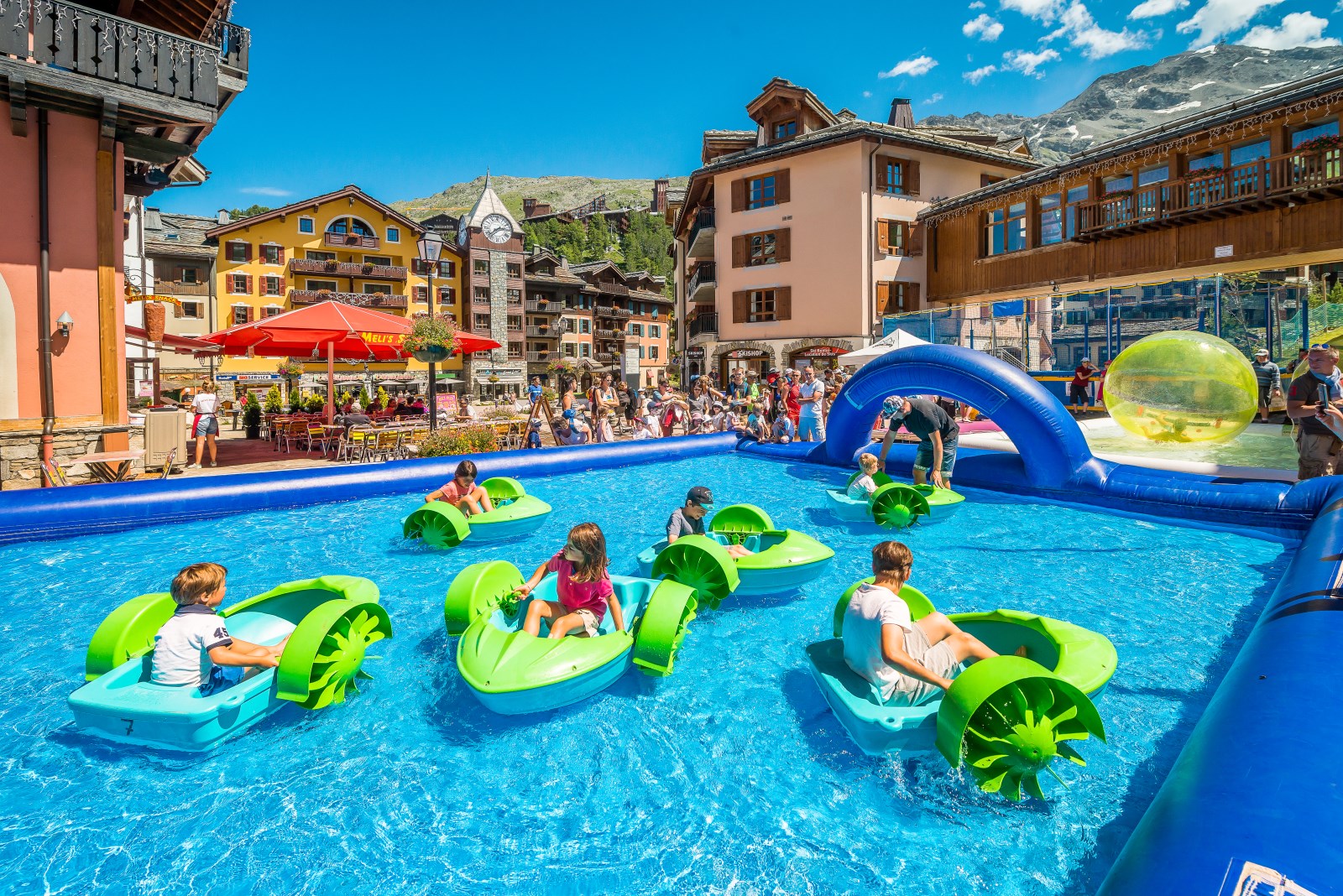 Children are kings in Arc 1950, the family ski resort in Les Arcs Children are kings in Arc 1950, the family ski resort in Les Arcs