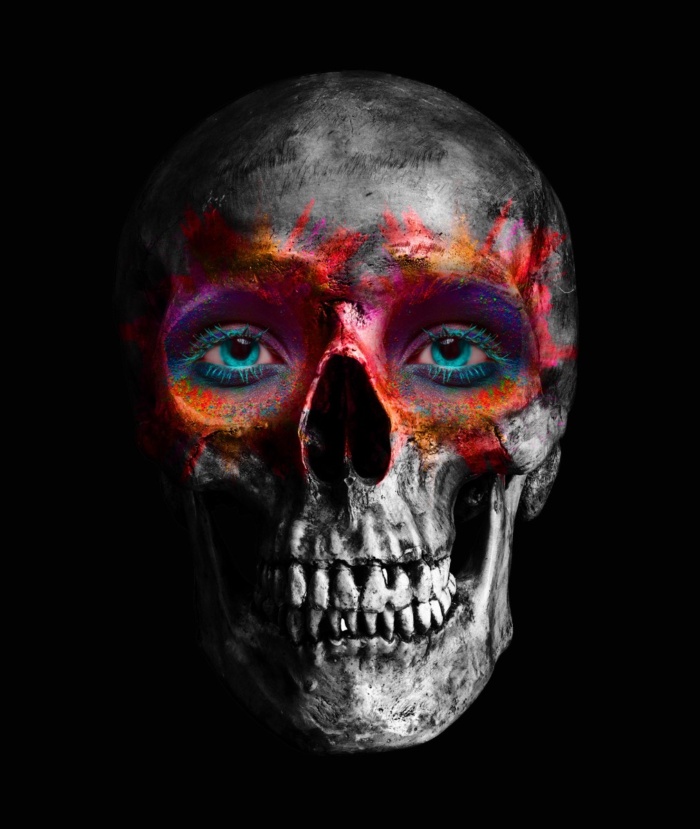 Portrait - Tête de mort 