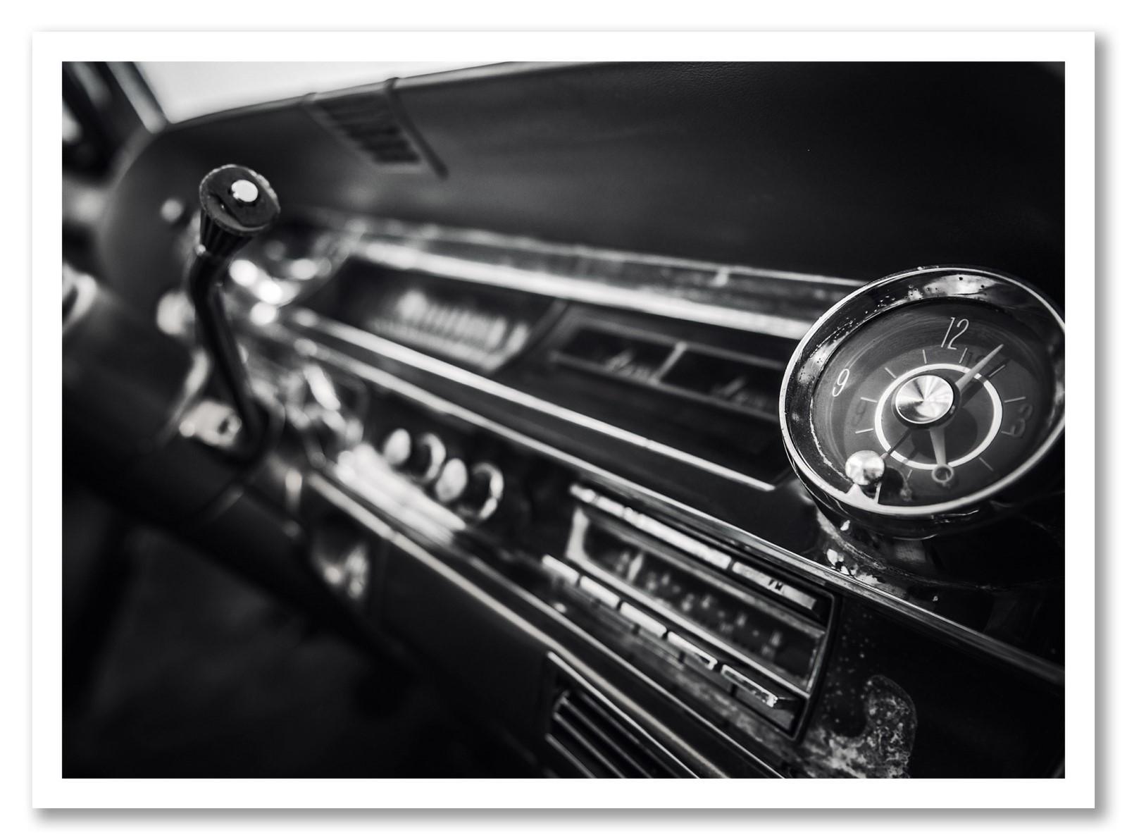 Voiture - Noir et Blanc