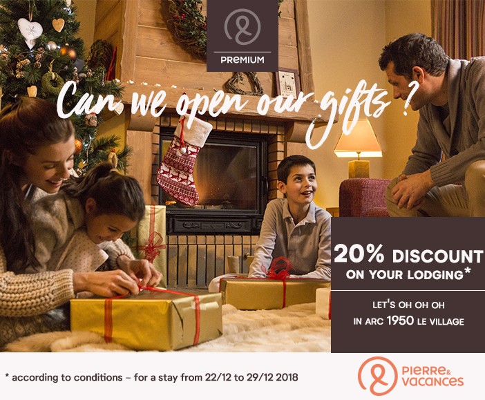 Christmas in Arc 1950 and Pierre & Vacances Premium Christmas in Arc 1950 and Pierre & Vacances Premium