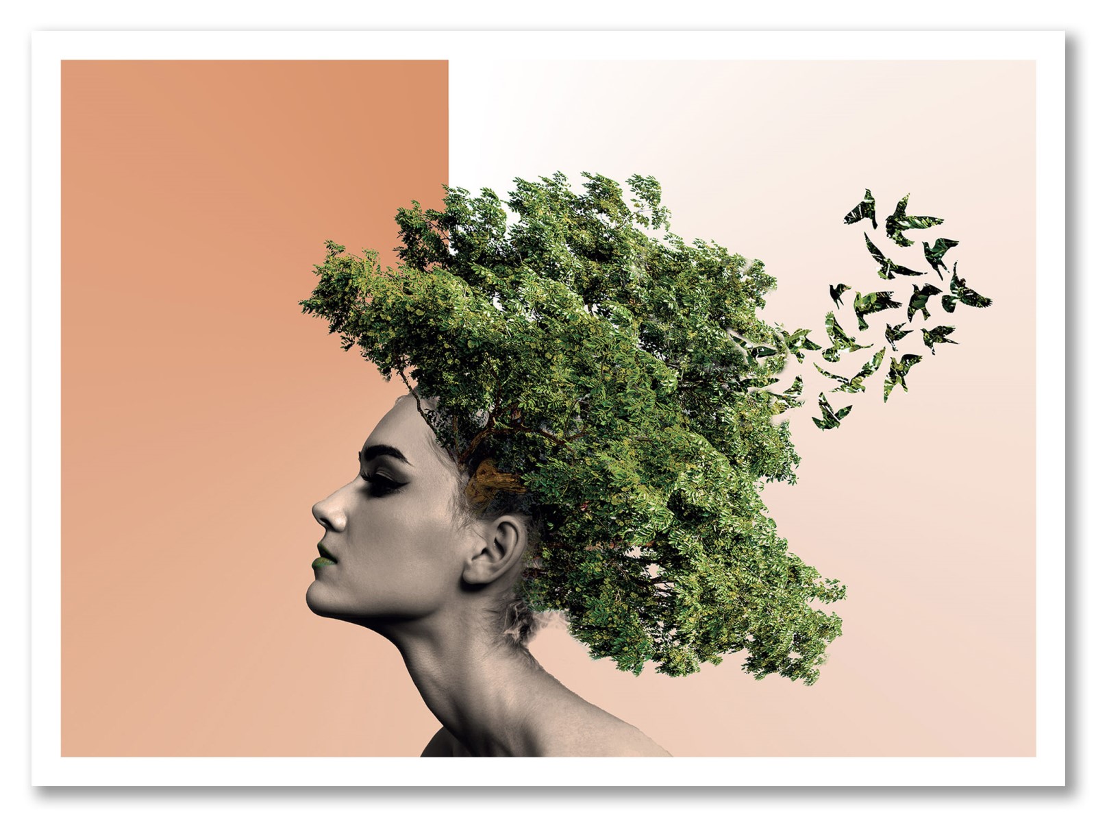 Portrait - Double Exposure