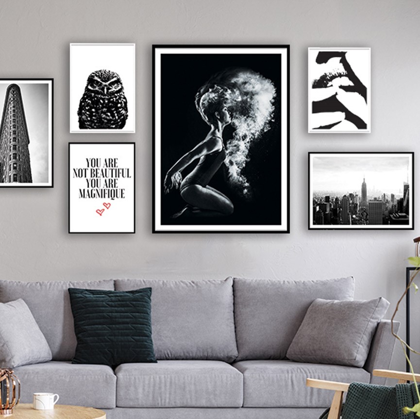 4 Superbes Facons De Disposer Ses Tableaux Et Affiches Dans Sa Decoration
