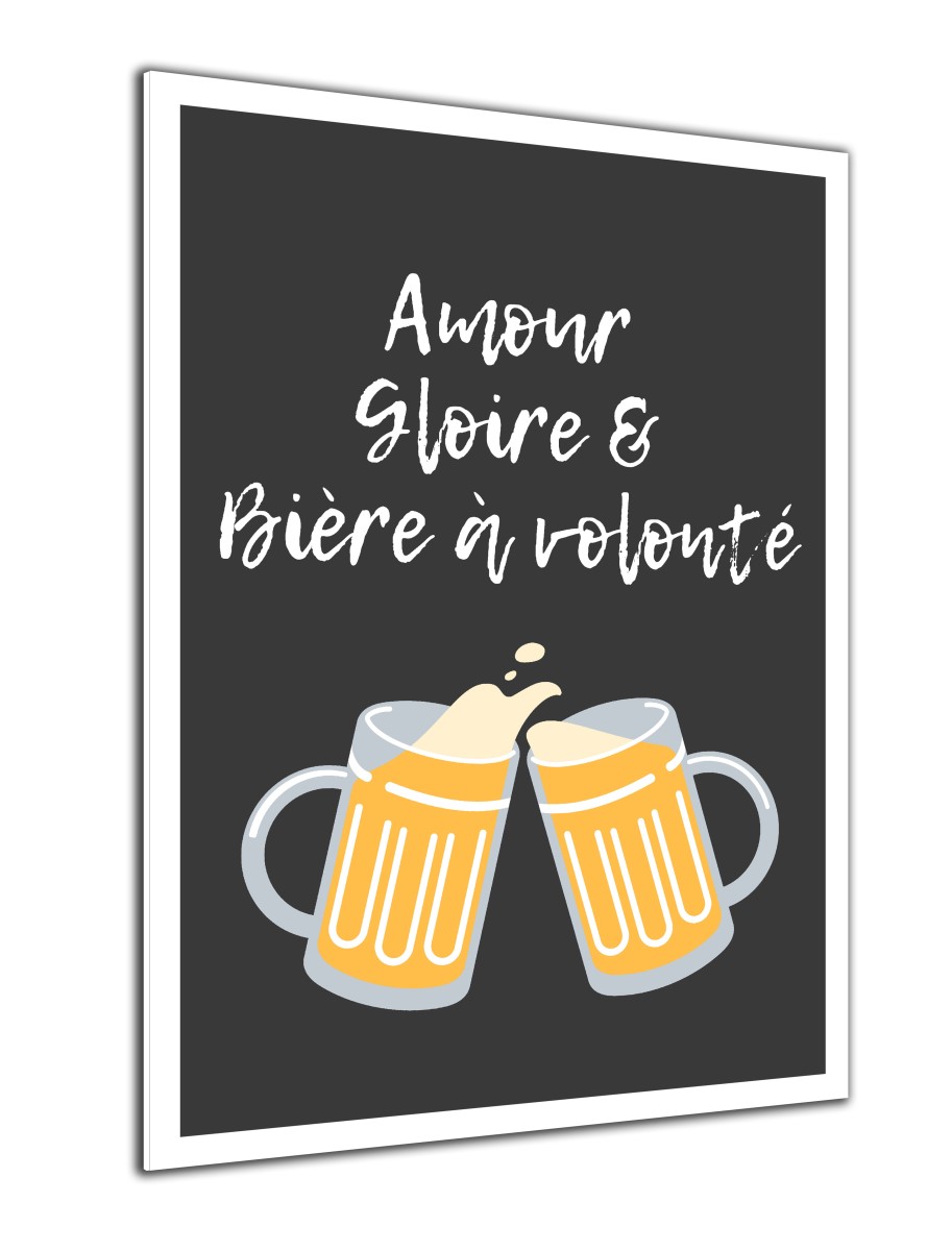 Ecriture - Amour, Gloire et Bière à volonté
