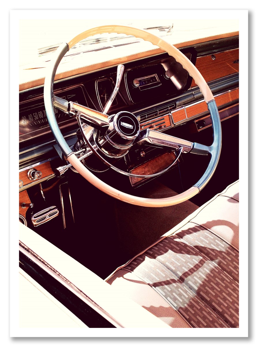 Voiture - Volant Vintage