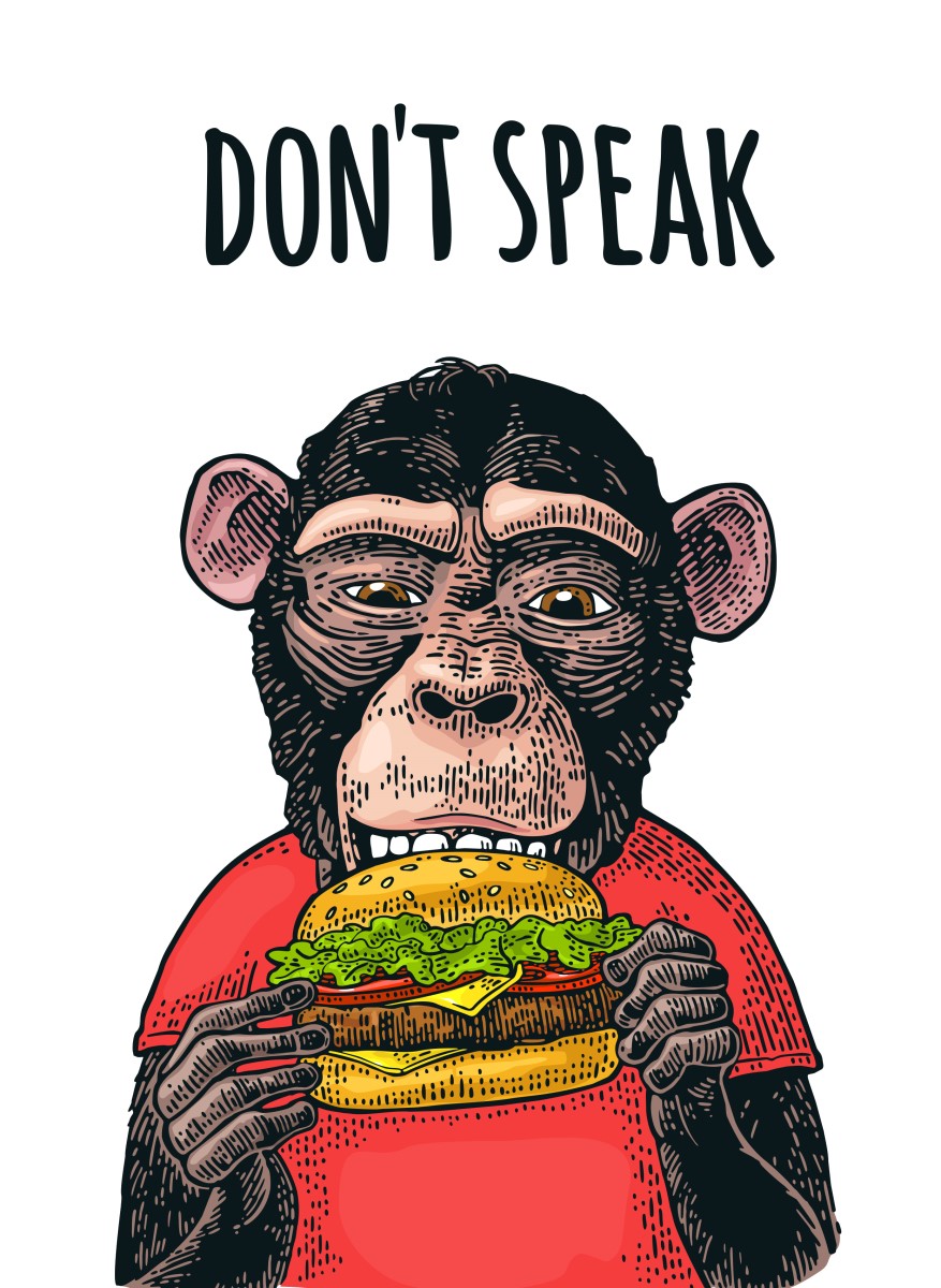 Street Art - Singe don