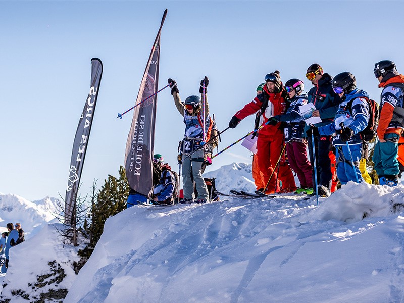 The Freeride World Qualifier in Arc 1950
